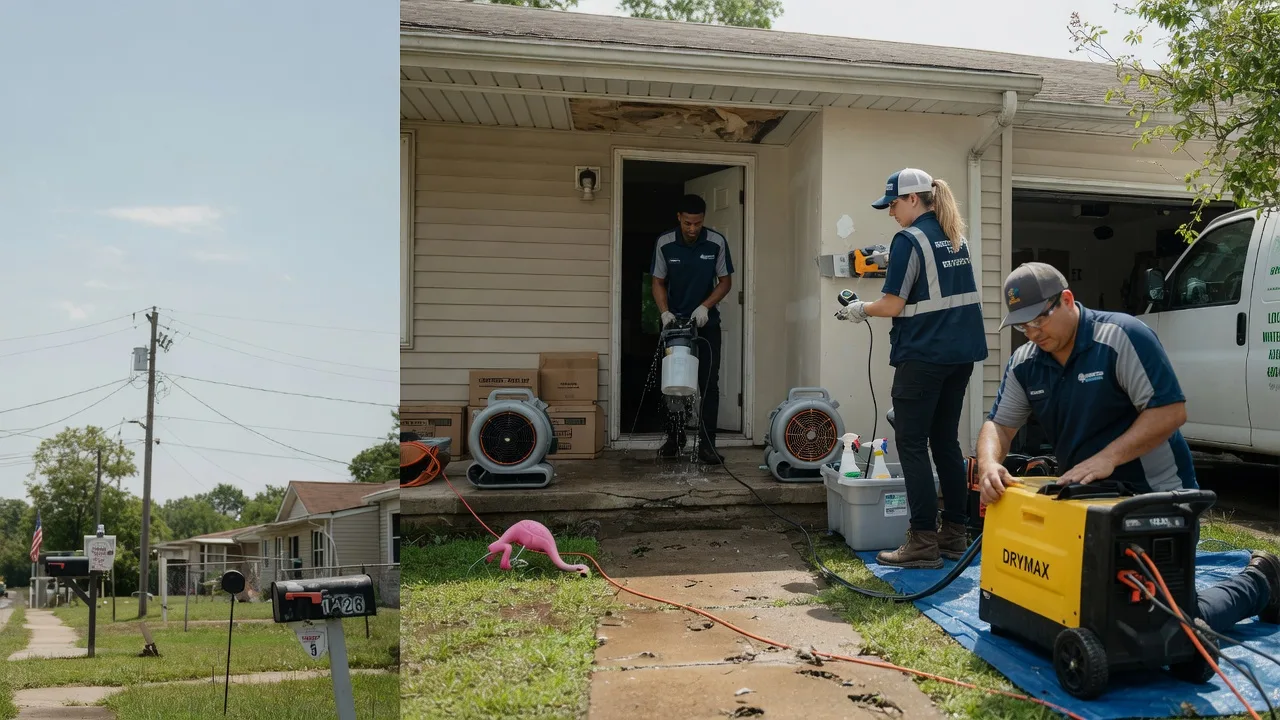 Storm Damage Water Removal in Dalton City, IL near me